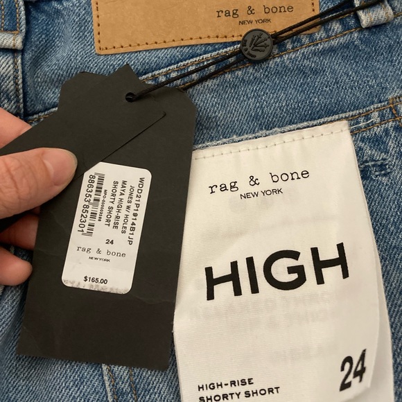 NWT Rag & Bone Maya High-Rise Short – Jones Color - Picture 5 of 8